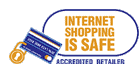 internet shopping is safe logo