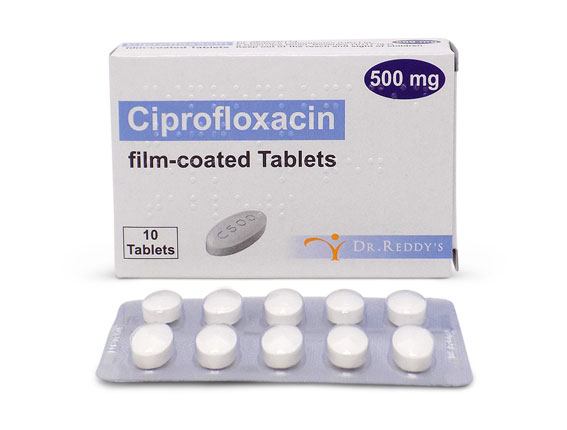 ciprofloxacin 750mg once weekly
