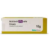 Aciclovir cream pack photo