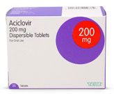 Aciclovir 200mg tablets pack photo