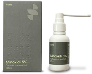 Sons Minoxidil pack photo