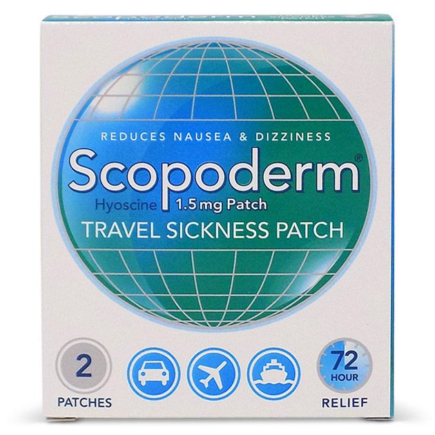 Buy Scopoderm Patches Online from UK Pharmacy £17.20 Dr Fox