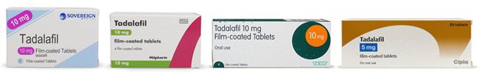 Brands of tadalafil