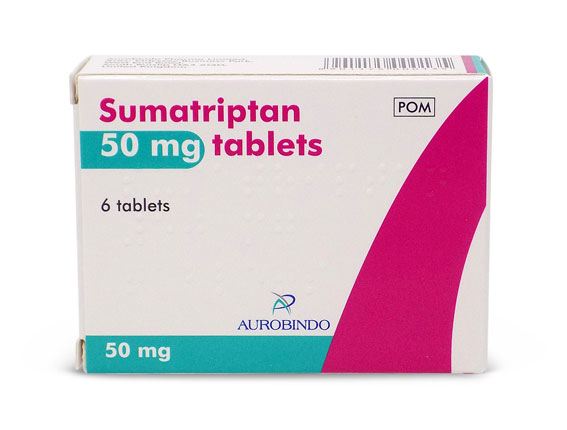 sumatriptan 50mg tablets
