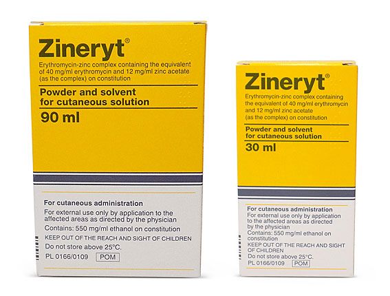 Buy Zineryt Online From UK Pharmacy For Acne Dr Fox