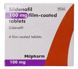 Aurobindo Milpharm sildenafil 50mg pack