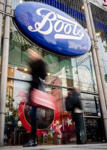 Boots pharmacy exterior of shop