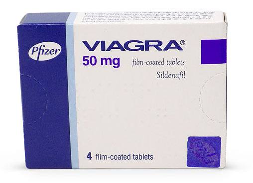 Photo of box of Viagra 50mg