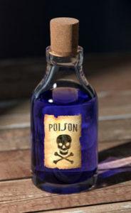 Bottle of poison