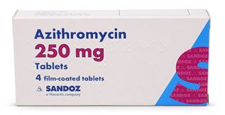 Azithromycin pack photo
