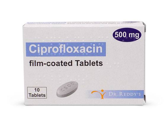 Ciprofloxacin medicine pack