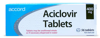 Aciclovir 400mg tablets photo