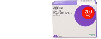 Aciclovir 200mg/400mg tablets photo